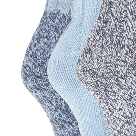 - Femme lot de 3 paires Chaussettes thermiques épaisses Floso